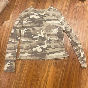 Long sleeve camo shirt